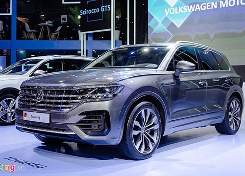 'Đường lưỡi bò' trên xe Volkswagen trưng bày tại VMS 2019