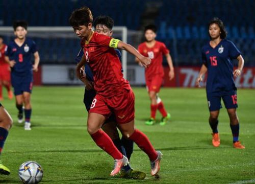 U19 nữ Việt Nam đánh bại Thái Lan tại giải U19 nữ châu Á