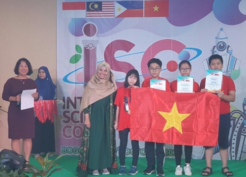 Việt Nam đạt thành tích ấn tượng tại kì thi Khoa học quốc tế ISC 2019