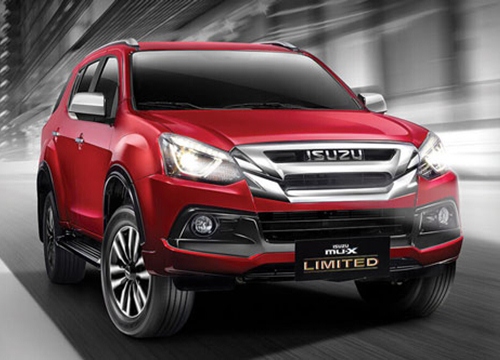 Bảng giá xe Isuzu tháng 11/2019