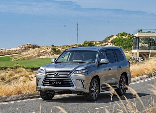 Bảng giá xe Lexus tháng 11/2019: Lexus LX570 tăng 160 triệu đồng