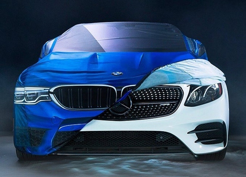 BMW 'đá xoáy' Mercedes dịp Halloween