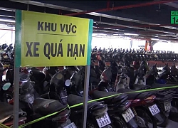 Hàng trăm xe máy "bỏ quên" trong sân bay Tân Sơn Nhất