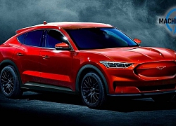 SUV chạy điện nhà Ford - Mach E càng lộ diện - càng giống Mustang