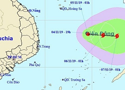 Áp thấp nhiệt đới giữa Biển Đông có thể mạnh thành bão