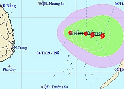 Áp thấp nhiệt đới mới hình thành trên Biển Đông