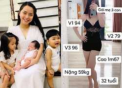 "Bà mẹ 3 con" Hải Băng tự tin khoe vòng eo thon gọn khiến ai nấy đều ngỡ ngàng