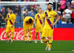 Barcelona "hổ" sân nhà, "gà" sân khách: Messi cũng bó tay