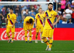 Đại bại 1-3, Barca bị Levante cười nhạo với "nguyên lý 7 phút"