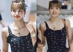 "Em gái quốc tế" Lisa (BLACKPINK) gây náo loạn sân bay vì dịu dàng đến lạ, vòng eo nhỏ khó tin chiếm hết spotlight