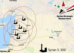 S-300 của Syria lần đầu xuất trận, diệt gọn UAV trinh sát Israel ở Địa Trung Hải