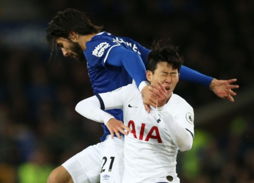 Son Heung-min bật khóc vì làm gãy cổ chân Andre Gomes