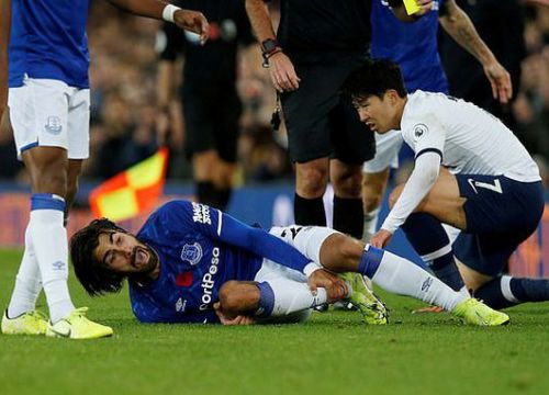 Son Heung Min bị oan trong tình huống làm Andre Gomes gãy cổ chân?