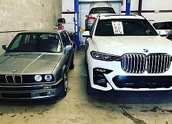 Tản nhiệt BMW 3-Series cũ nhét vừa... hộp đựng găng tay X7 mới: Xu thế nay đã khác xưa