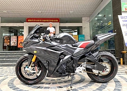 Yamaha R3 không còn "còi" sau khi được biker Hà Nội lột xác với "dàn chân" khủng