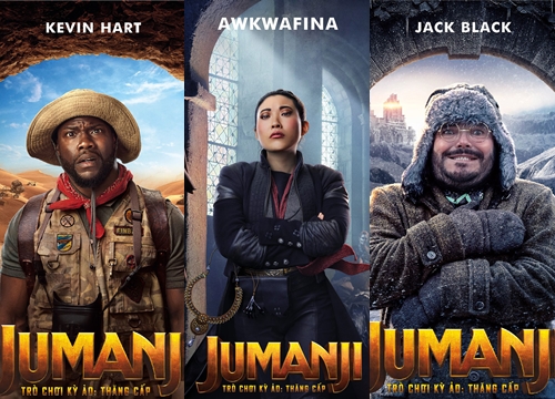 Hội người cao tuổi ham vui gia nhập 'Jumanji: The Next Level'