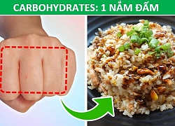 Mẹo hay: Xác định lượng thức ăn phù hợp với cơ thể chỉ bằng...bàn tay