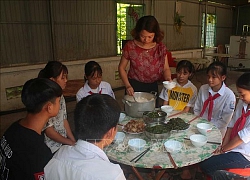 Mô hình trường bán trú - điểm tựa cho học sinh vùng cao