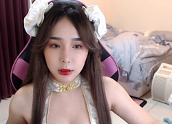 Ăn mặc quá bạo khi lên sóng, nữ streamer vòng một 1m nhận ngay cái kết đắng lòng