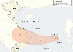 Bão số 6 - Nakri giật cấp 14, bẻ hướng về phía đất liền