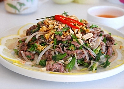 Cách làm bò tái chanh cực ngon