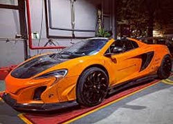 Đại gia Việt chơi trội với chiếc McLaren 650S Spider độ Liberty Walk cùng một chi tiết gây chú ý