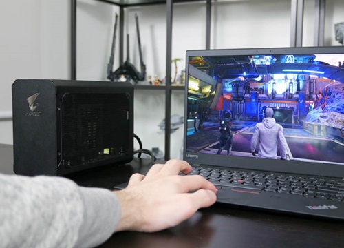 Gigabyte giới thiệu chiếc hộp thần kỳ AORUS Gaming Box biến laptop trở nên mạnh như máy bàn