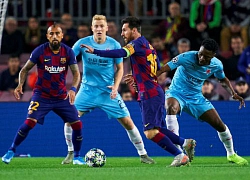 Kết quả bóng đá cúp C1 Barcelona - Slavia Prague: Messi khuấy đảo, vận may khó ngờ