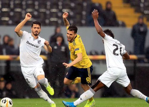 Kết quả bóng đá Europa League Vitoria Guimaraes - Arsenal: Vô-lê tuyệt đỉnh, kịch tính phút bù giờ