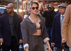 Kristen Stewart mặc hở bra tới đài truyền hình