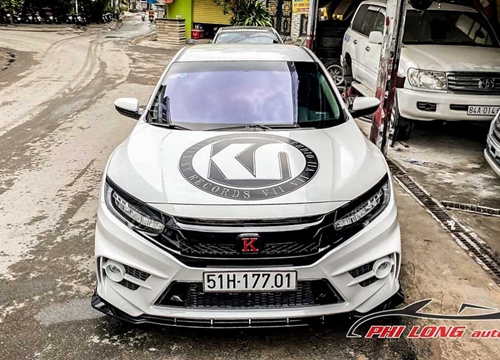 Lên bodykit chỉ tốn 20 triệu, Honda Civic độ nhẹ nhưng chất từ PhiLong Autosport