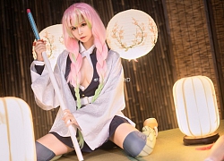 Ngắm loạt ảnh cosplay nàng Luyến Trụ khoe vòng 1 khủng trong Kimetsu no Yaiba