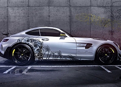 Mercedes-AMG GT R Pro "xăm trổ", "ngổ ngáo" dưới bàn tay của Carlex Design