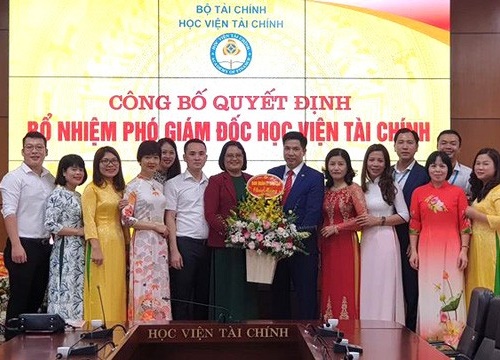 TS. Nguyễn Đào Tùng được bổ nhiệm làm Phó Giám đốc Học viện Tài chính