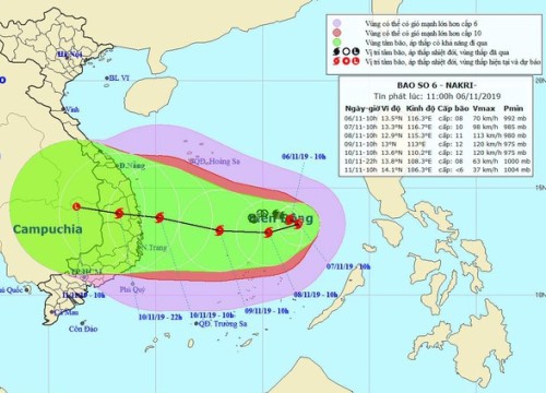 Vì sao bão số 6 có hướng đi dị thường?