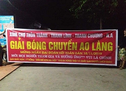 Xôn xao giải bóng chuyền ao làng &#8220;vui là chính&#8221; có tổng giải thưởng gần 2 tỷ đồng ở Nghệ An khiến dân mạng trầm trồ