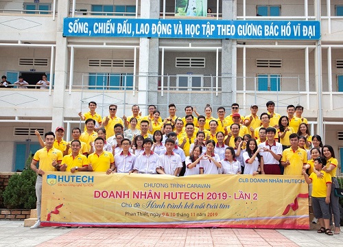 Chương trình Caravan Doanh nhân HUTECH gây quỹ học bổng