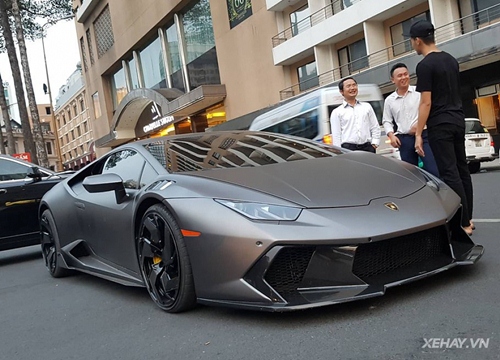 Diện kiến hàng hiếm Lamborghini Huracan độ phong cách Reventon hàng hiếm tại Sài Thành