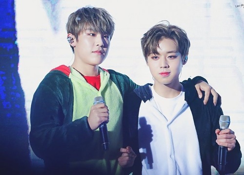 Fan Wanna One rần rần khi 'tiên tử nháy mắt' Park Jihoon đến concert cổ vũ cho Woojin và Daehwi