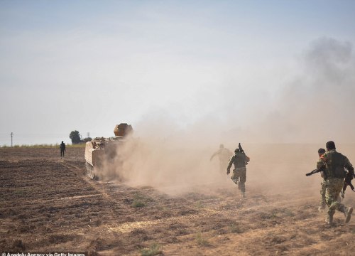 Giao tranh ác liệt tại chiến trường Syria giữa quân Thổ và lực lượng Assad