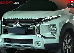 Hé lộ tân binh Mitsubishi XPANDER CROSS: đường nét vạm vỡ, "bộ mặt" Dynamic Shield được sửa đổi