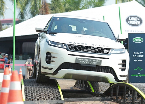 Trải nghiệm Range Rover Evoque vừa ra mắt và dàn xe sang Range Rover tại Hà Nội