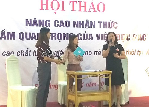 Nâng cao nhận thức về thói quen đọc sách cho trẻ