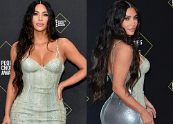 "Siêu vòng 3" Kim Kardashian lột xác tại thảm đỏ PCAs sau khi giảm 8kg, body đỉnh cao và không còn quá "xôi thịt"