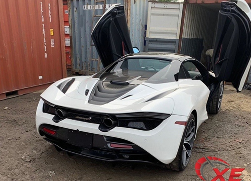 Siêu xe McLaren 720S giá 27 tỷ của đại gia Đà Nẵng về nước