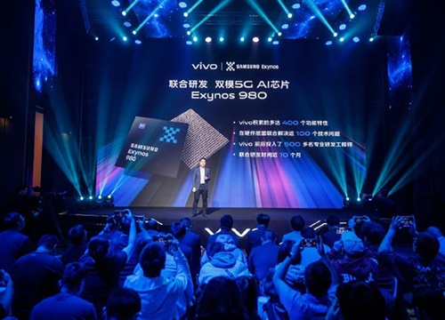 Vivo tiết lộ các ưu điểm chính của Exynos 980 5G