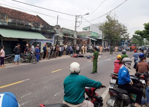 Xe đầu kéo tông chết thanh niên trẻ trên quốc lộ 19 ở Bình Định