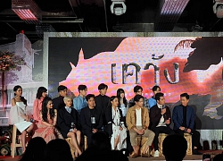 Beam Papangkorn, March Chutavuth, Pat Chayanit xuất hiện tại họp báo The Stranded - Phim Netflix Original đầu tiên của Thái Lan