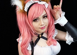 C9.Sneaky lại 'đốt mắt' cộng đồng LMHT bằng bộ cosplay nàng hầu Rem sexy vô đối