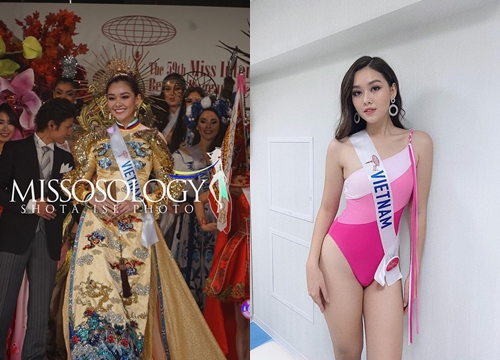 Đại diện Việt Nam - Nguyễn Tường San tiếc nuối trượt top 5 Miss International